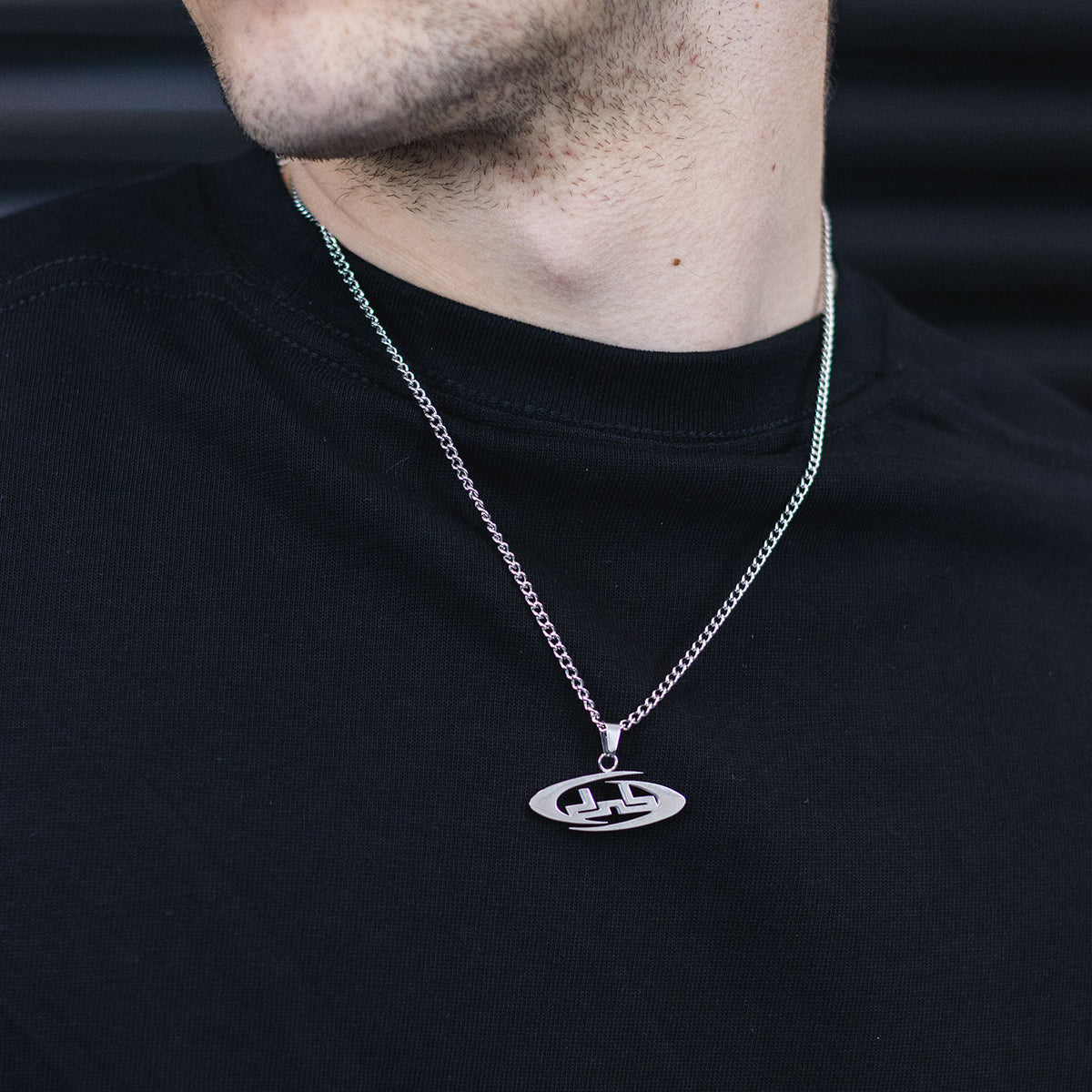 Circular Logo Necklace