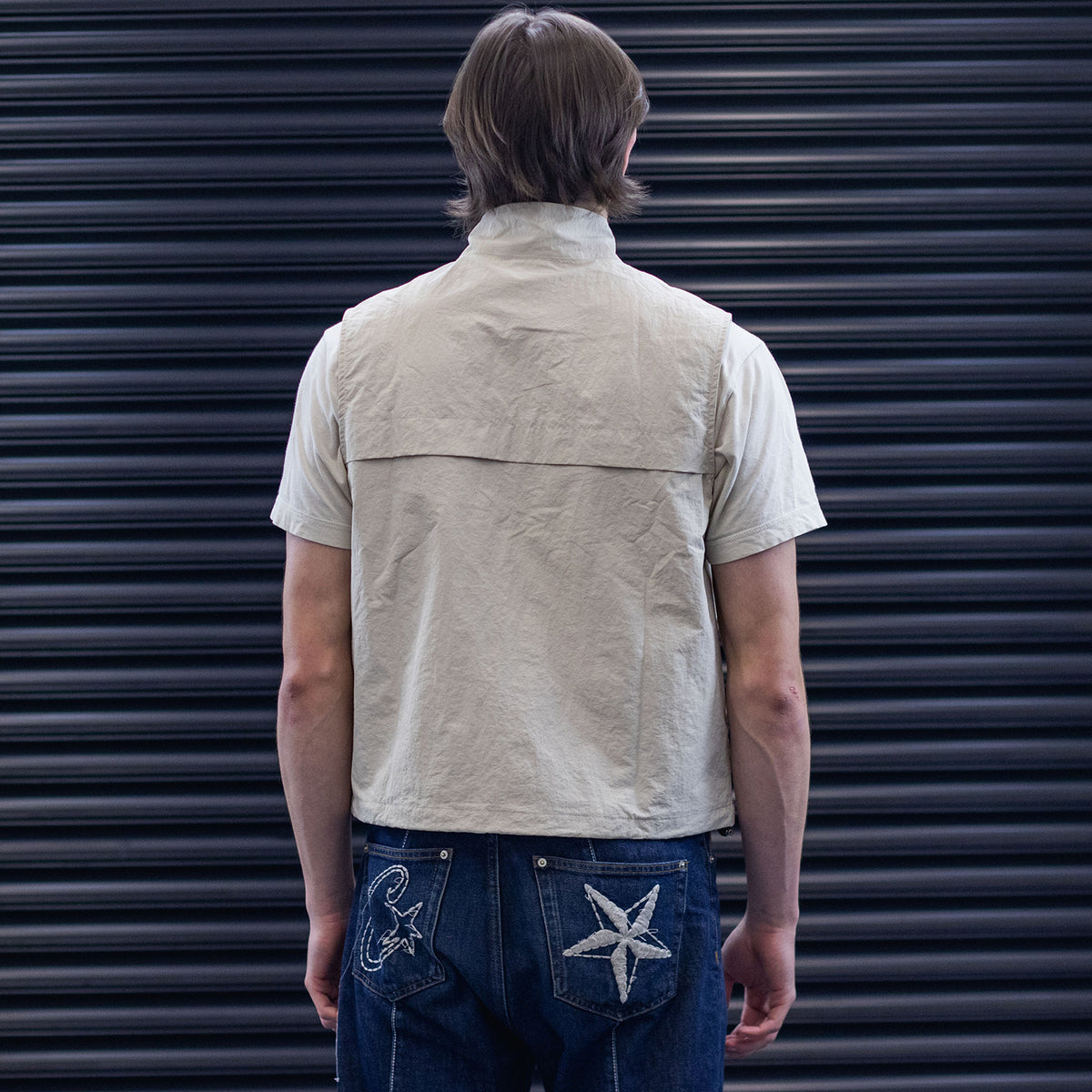 Utility Gilet – Cream