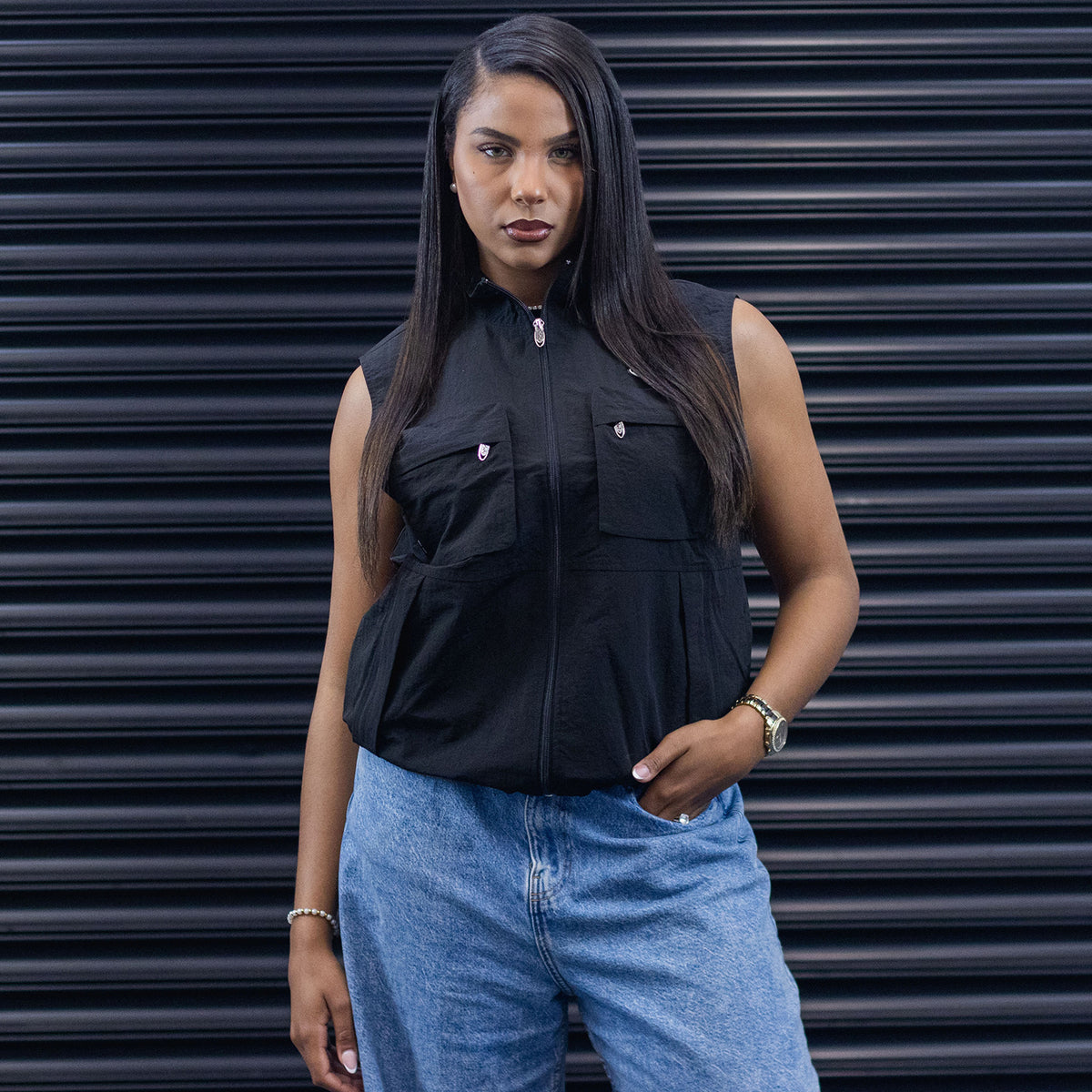 Utility Gilet – Black
