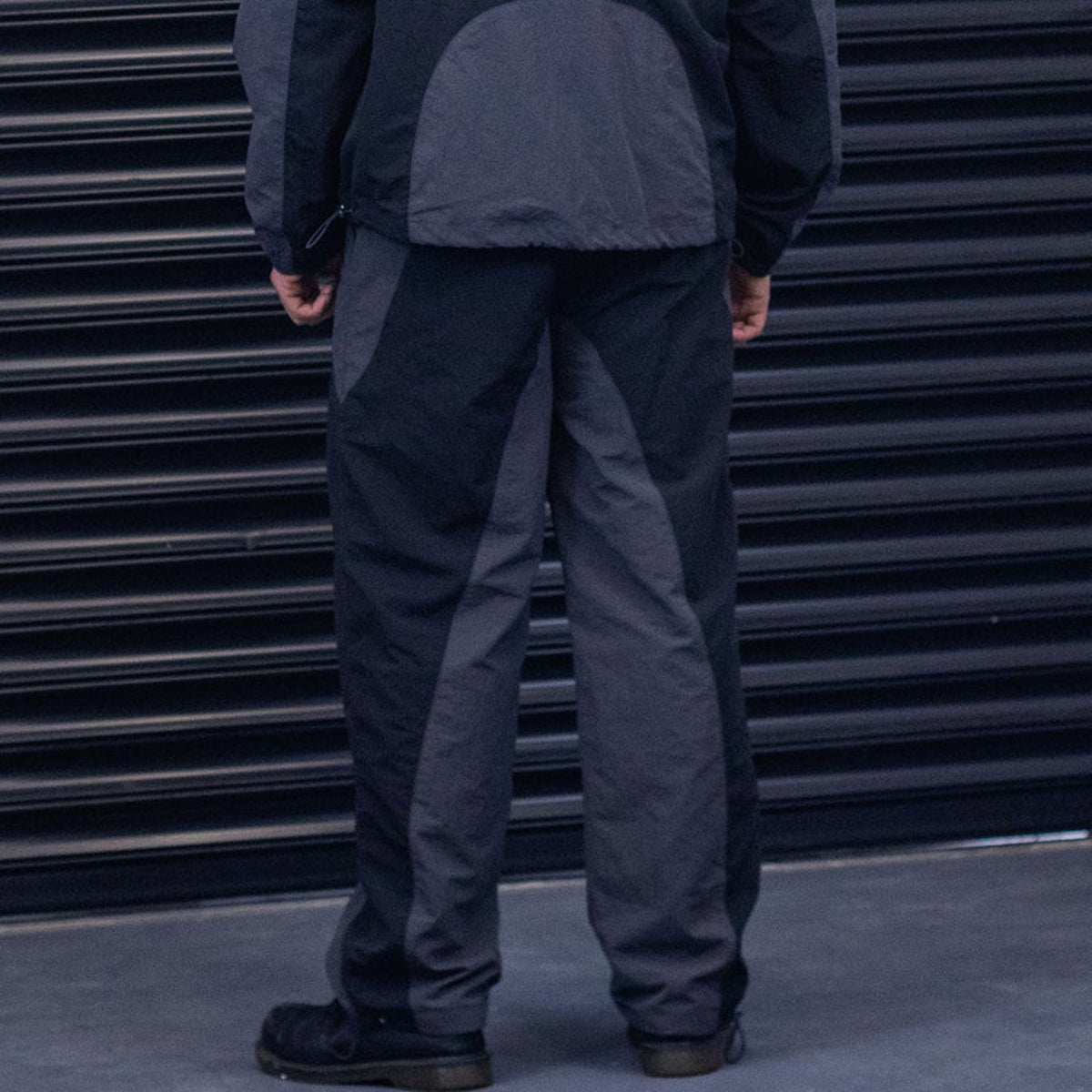 Nylon Joggers – Triple Black