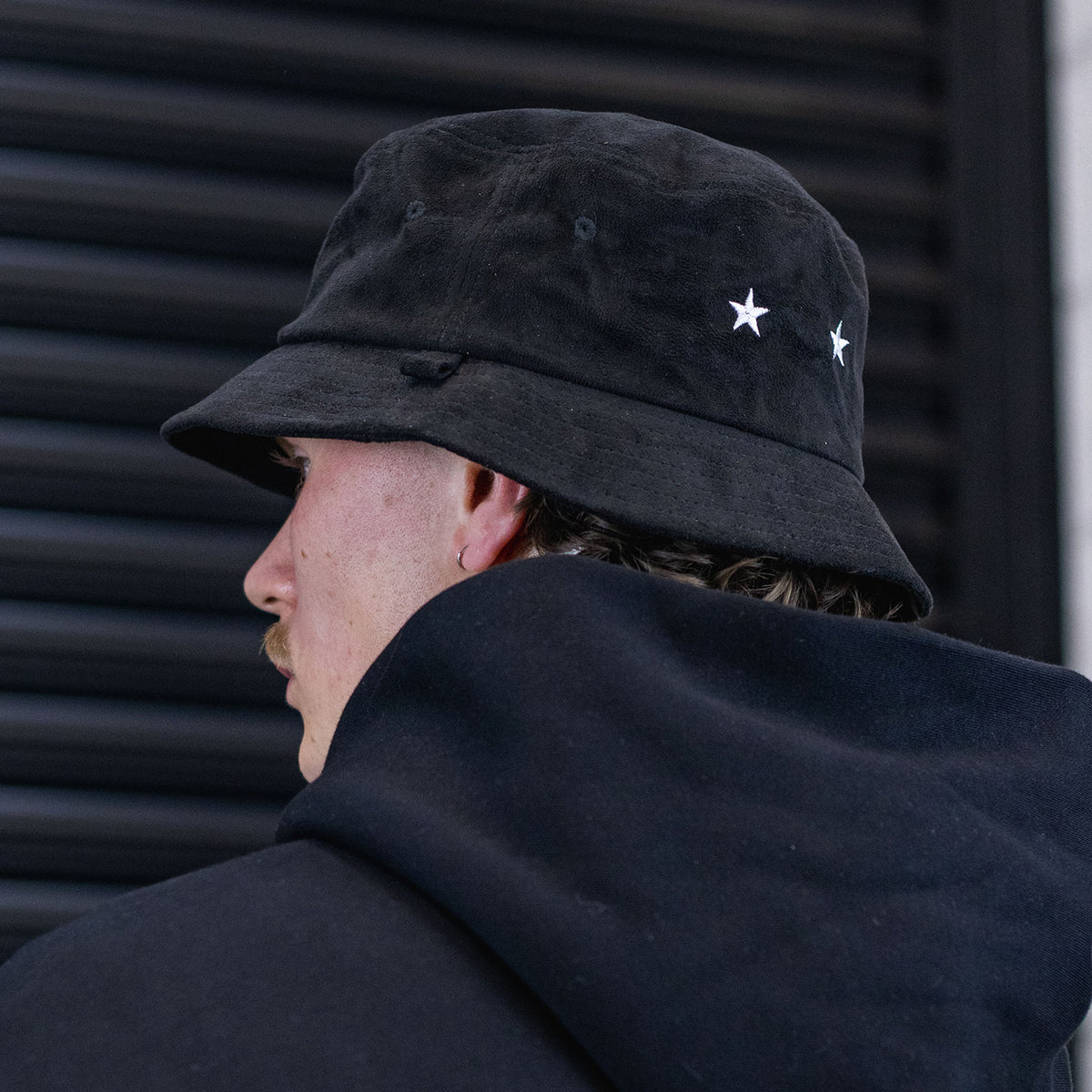 Suede Bucket Hat