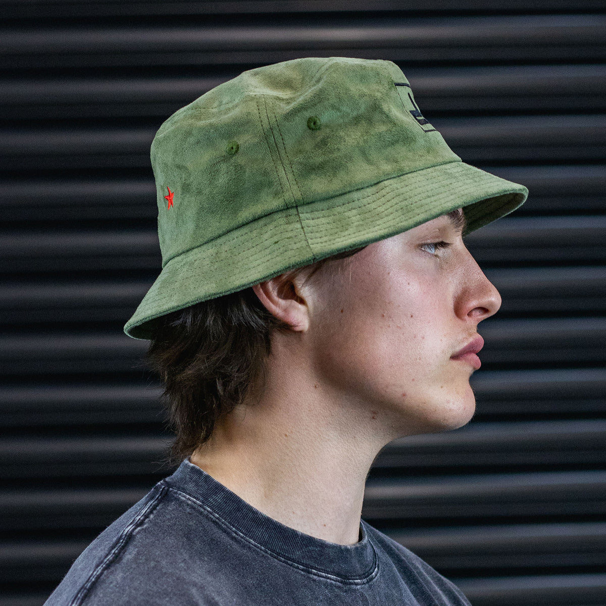 Junglist Suede Bucket Hat