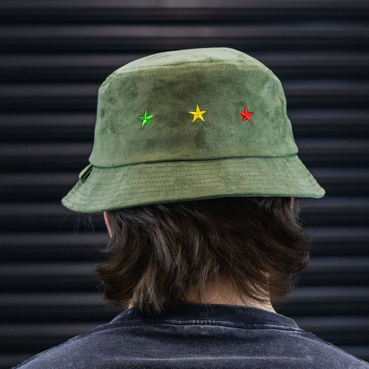 Junglist Suede Bucket Hat