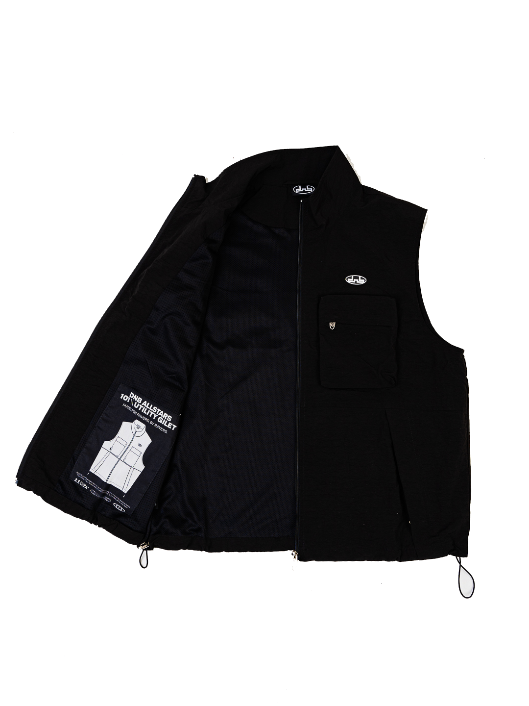 Utility Gilet – Black