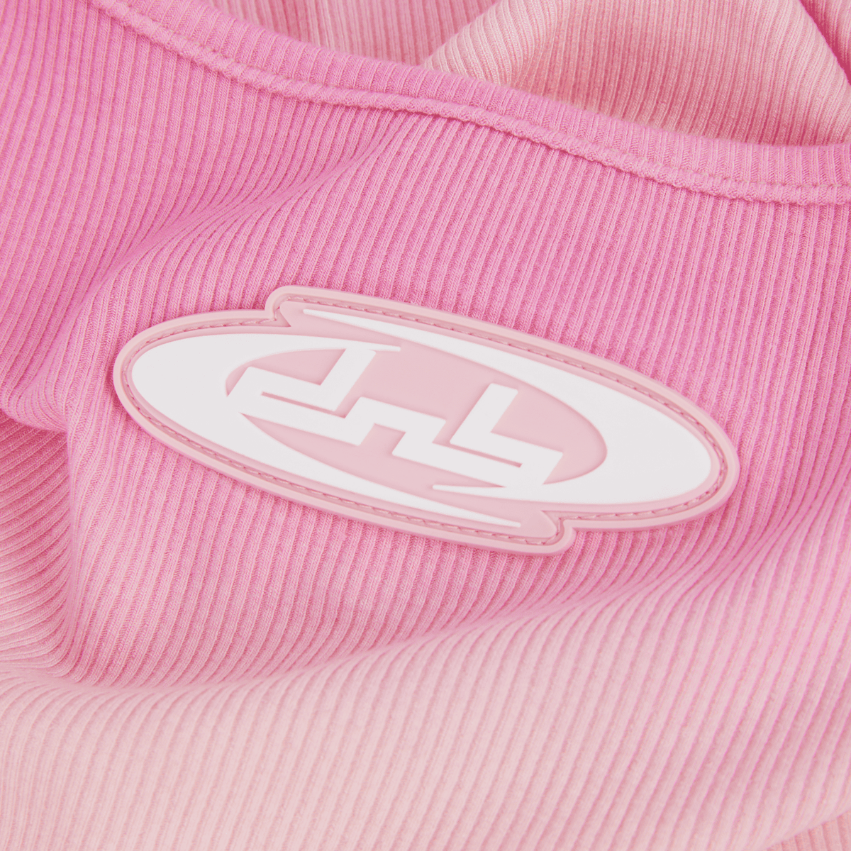 Strapped Crop Top – Pink
