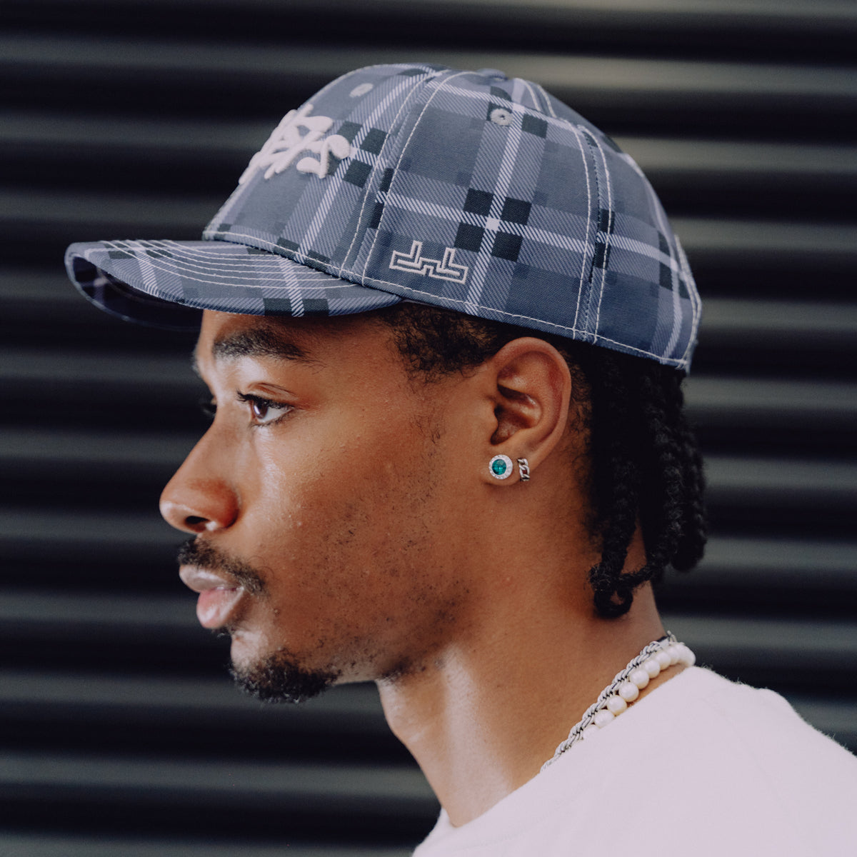 Tartan Cap – Black