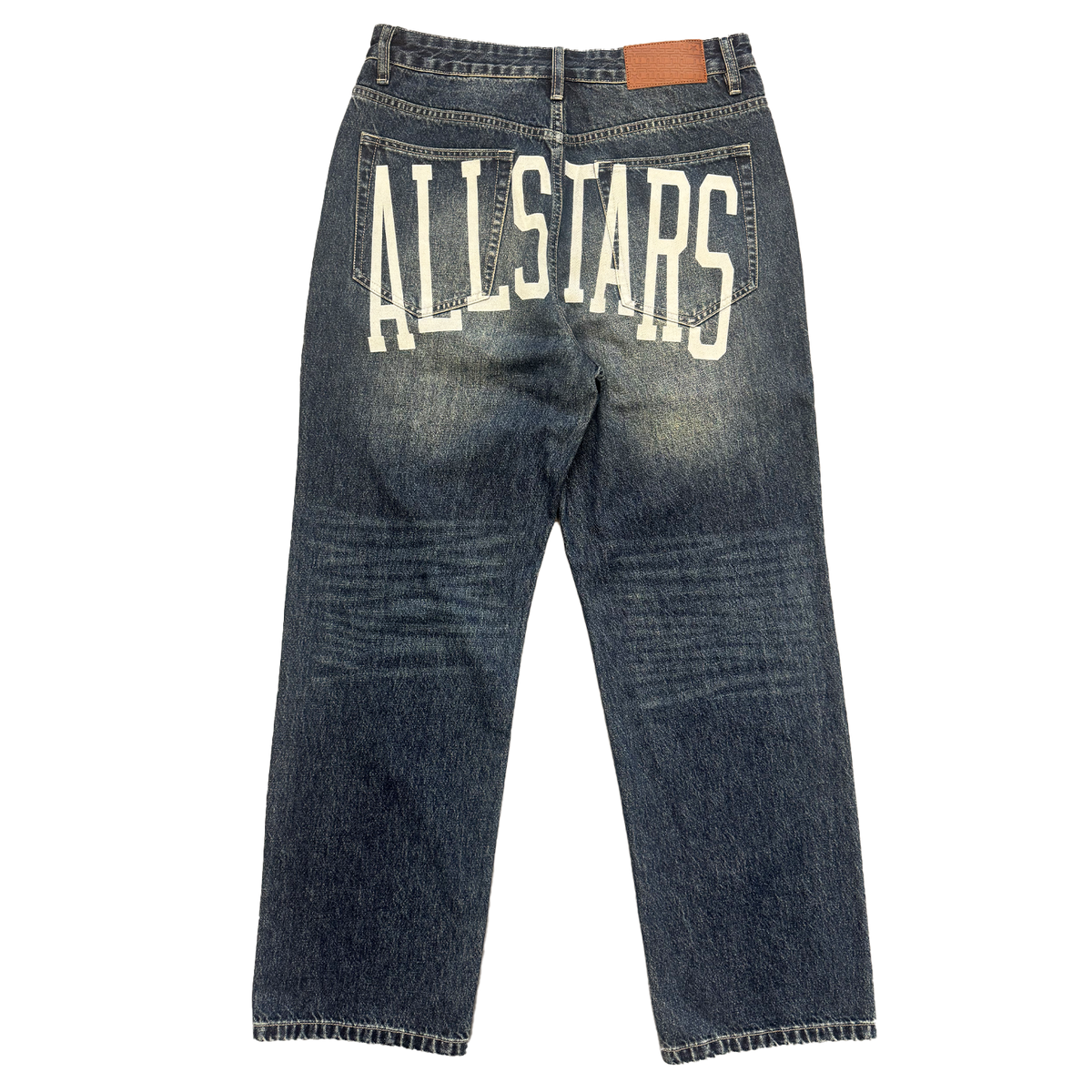 Washed Denim Jeans