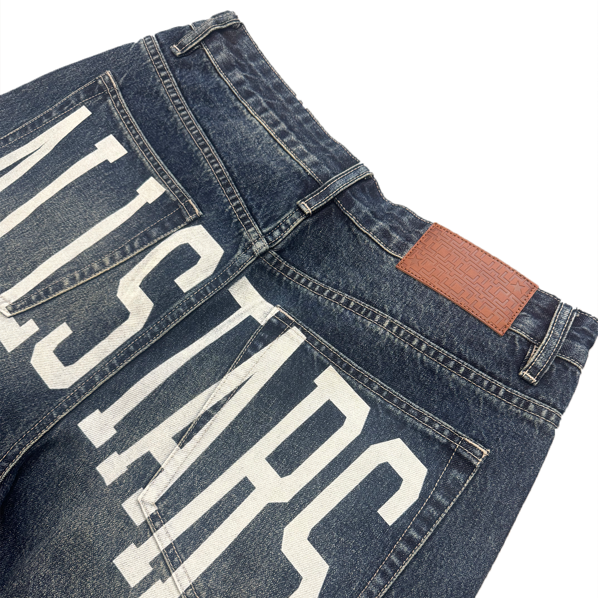 Washed Denim Jeans