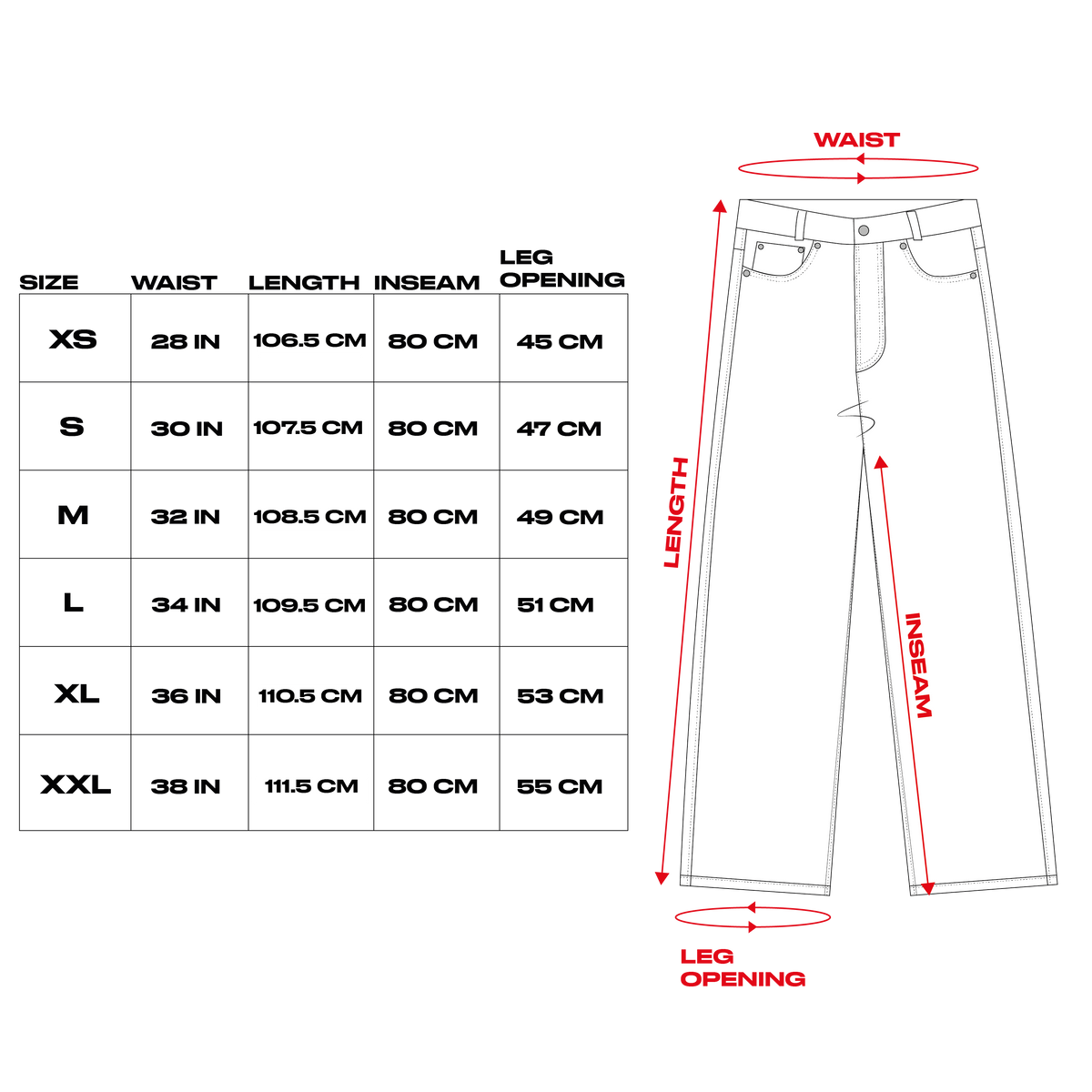 Washed Denim Jeans