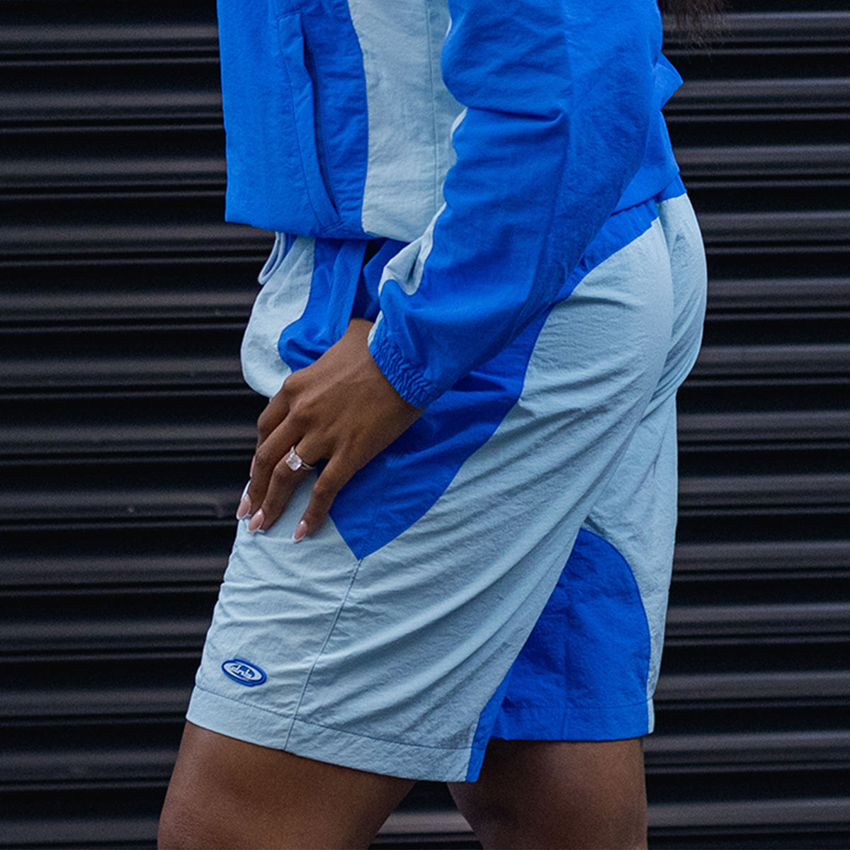 Nylon Shorts – Blue