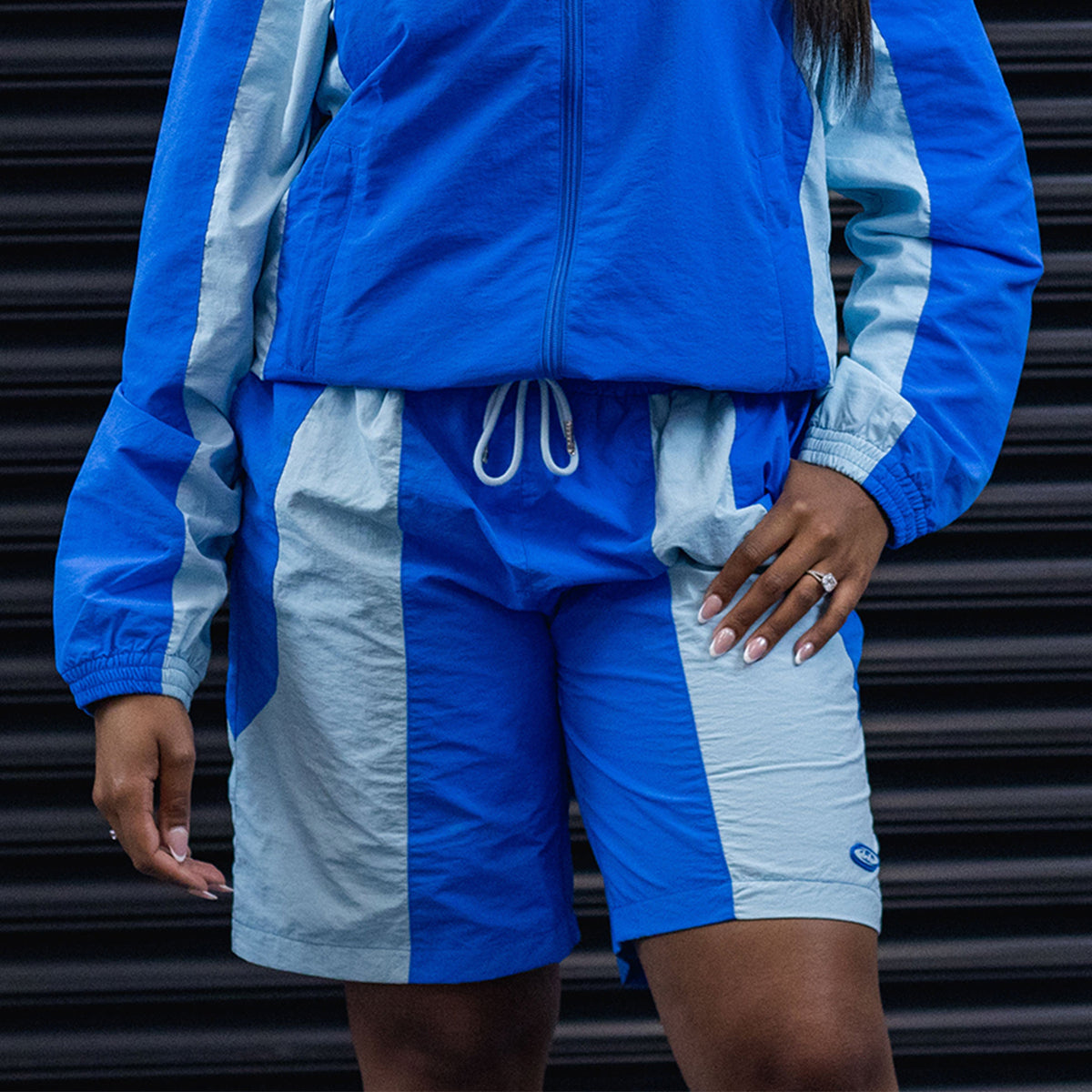 Nylon Shorts – Blue