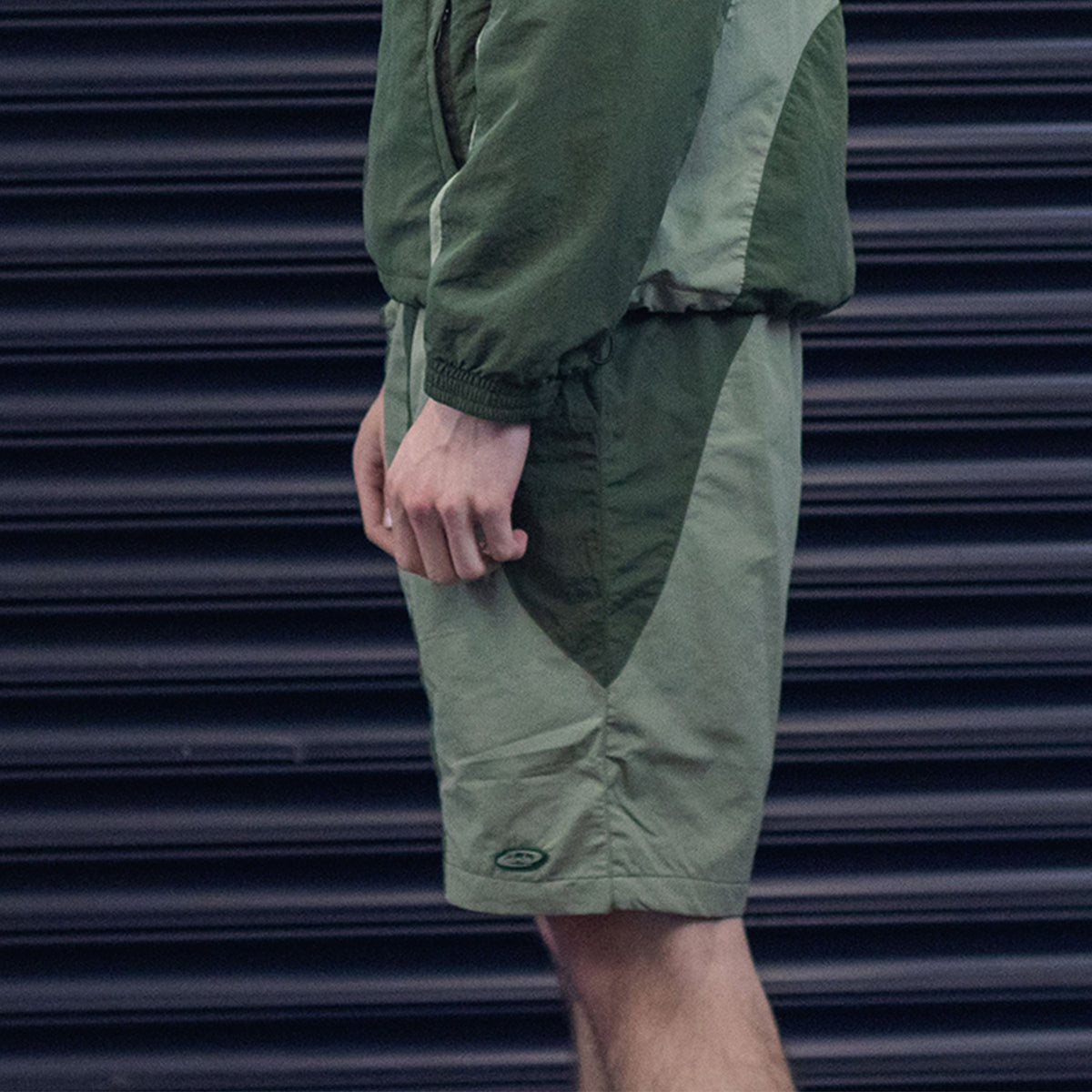 Nylon Shorts – Khaki