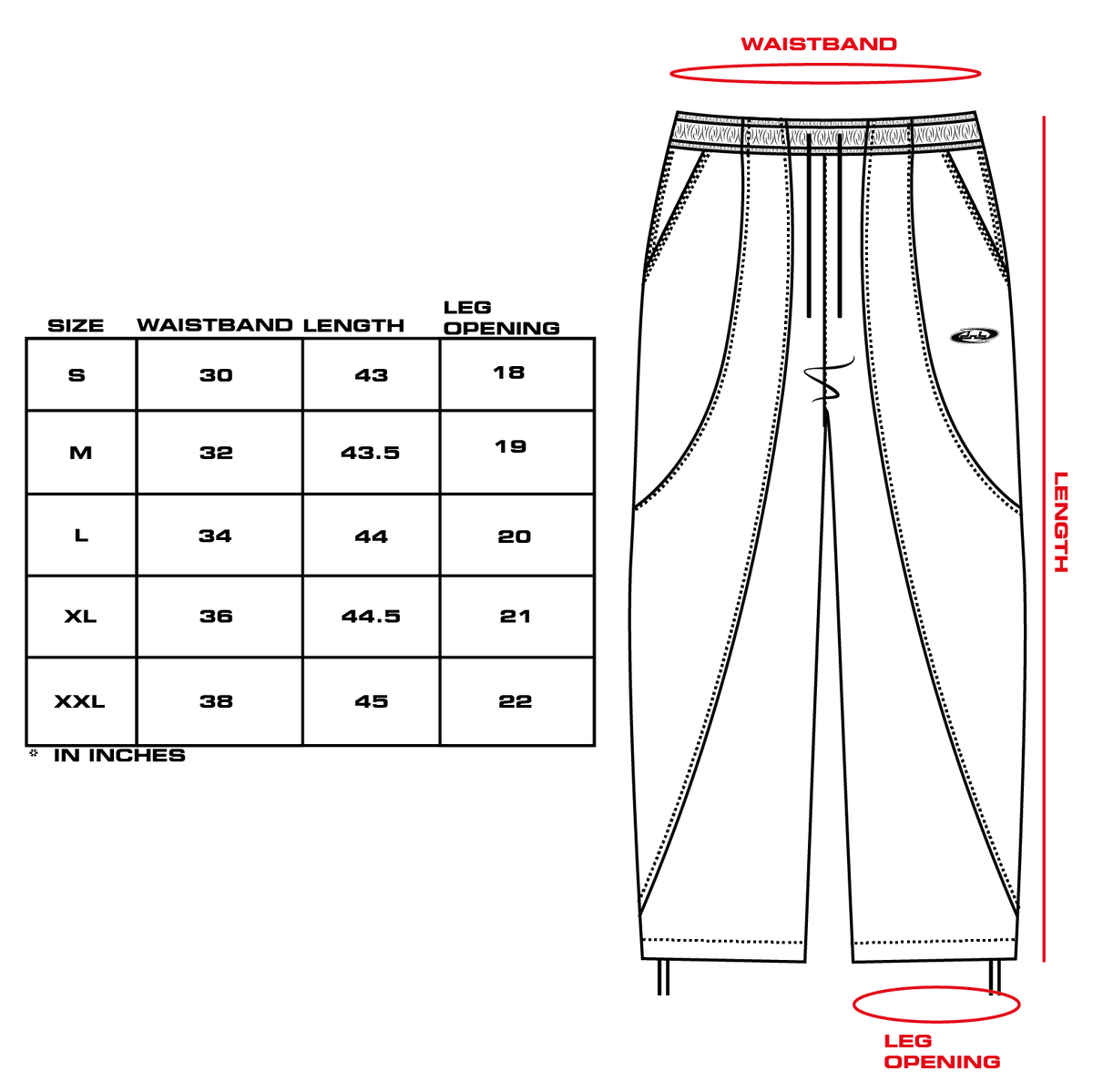 Nylon Joggers – Triple Black