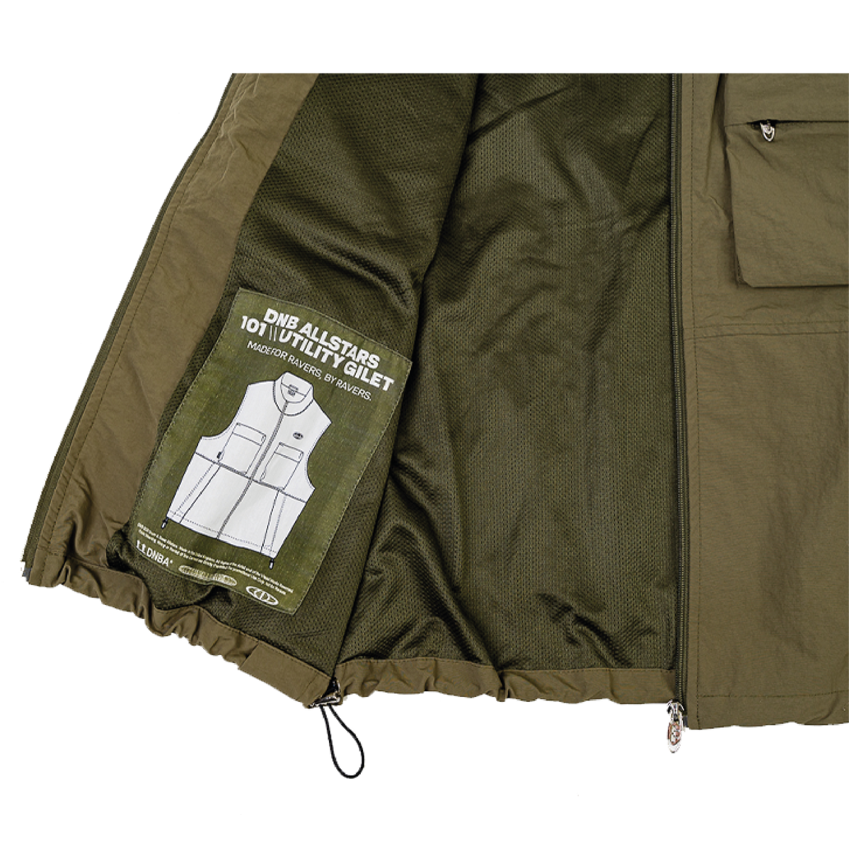 Utility Gilet – Khaki