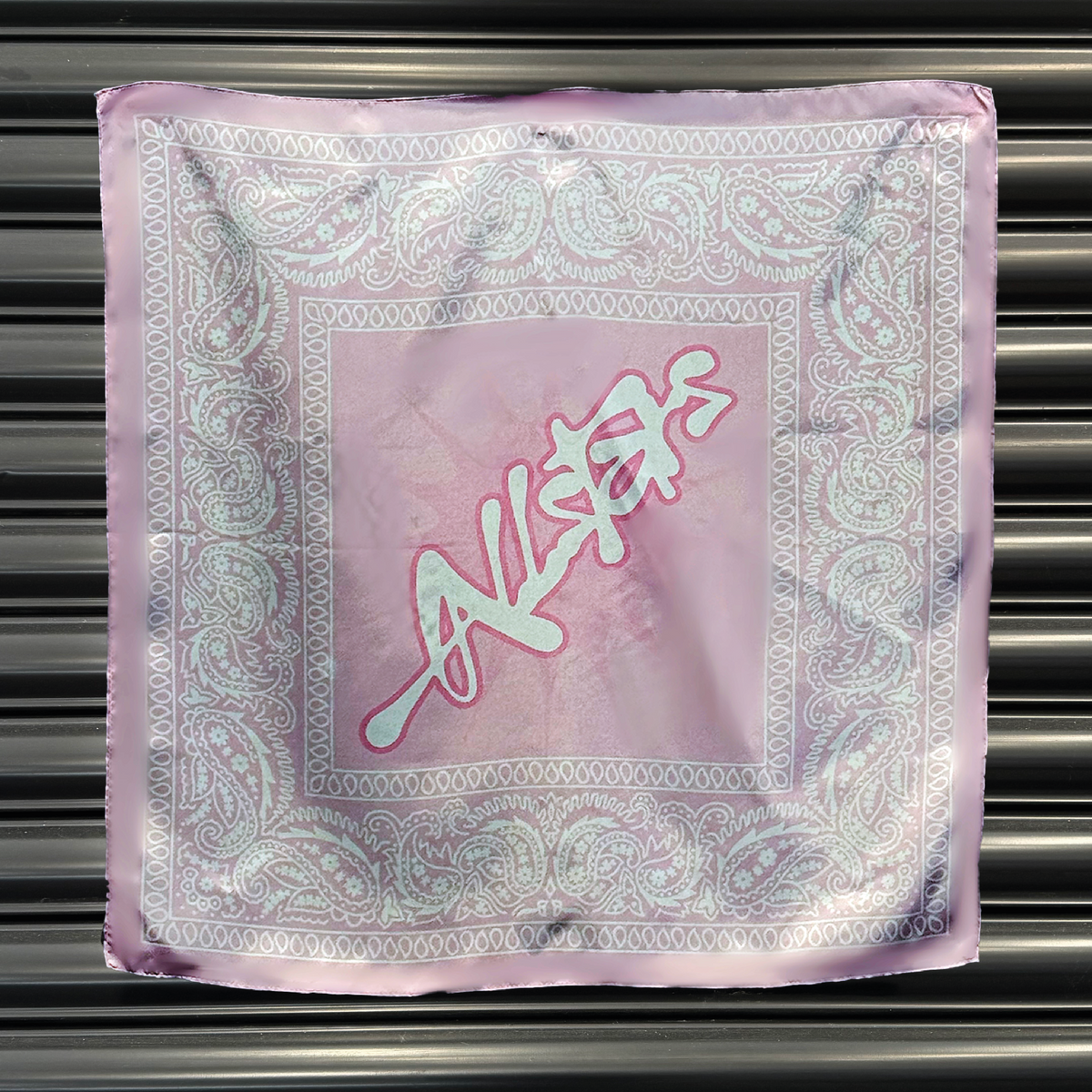 Bandana – Pink & White