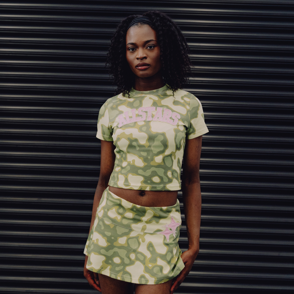 Camo Women's Tee & Skort Set