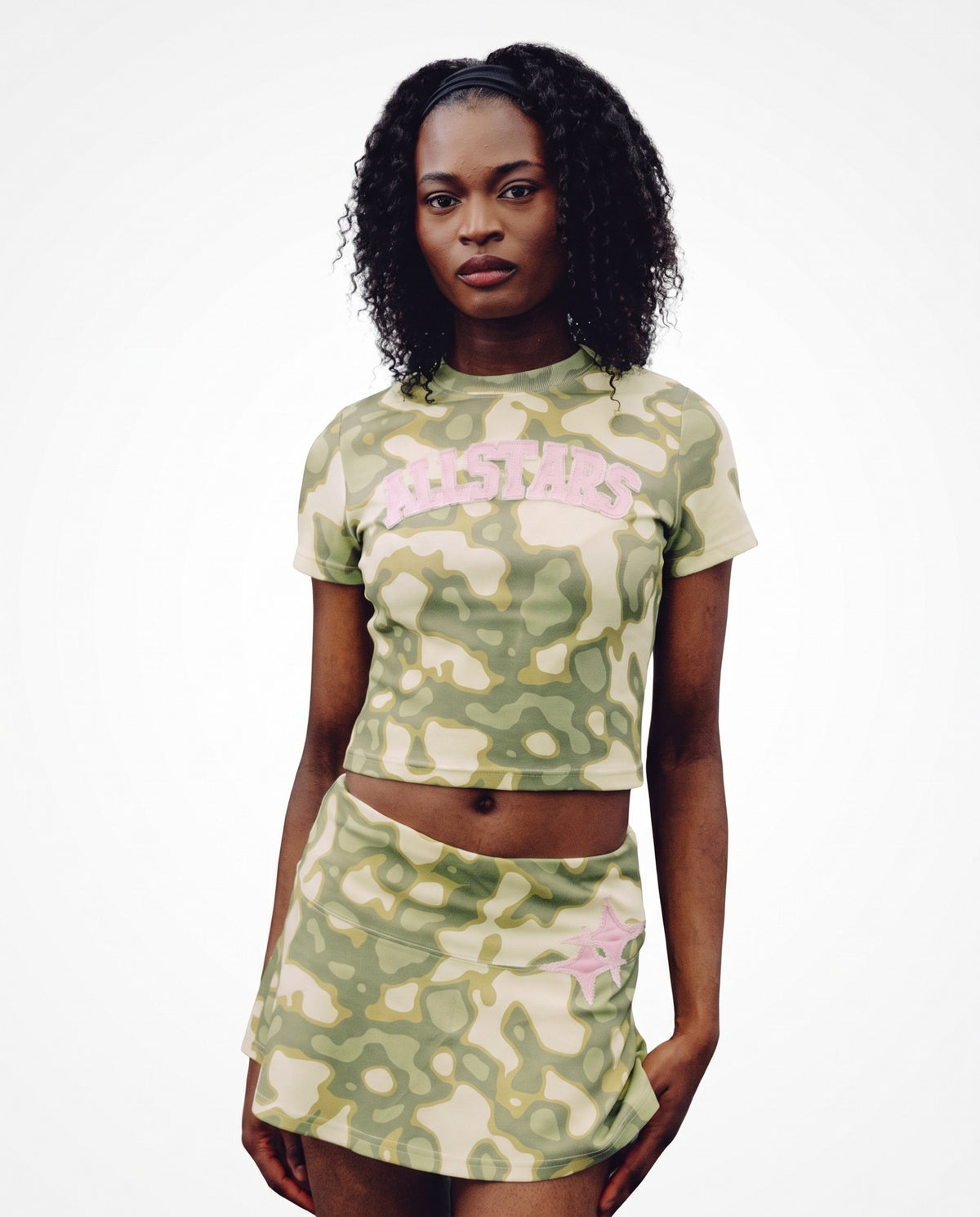Camo Women's Tee & Skort Set – DnB Allstars