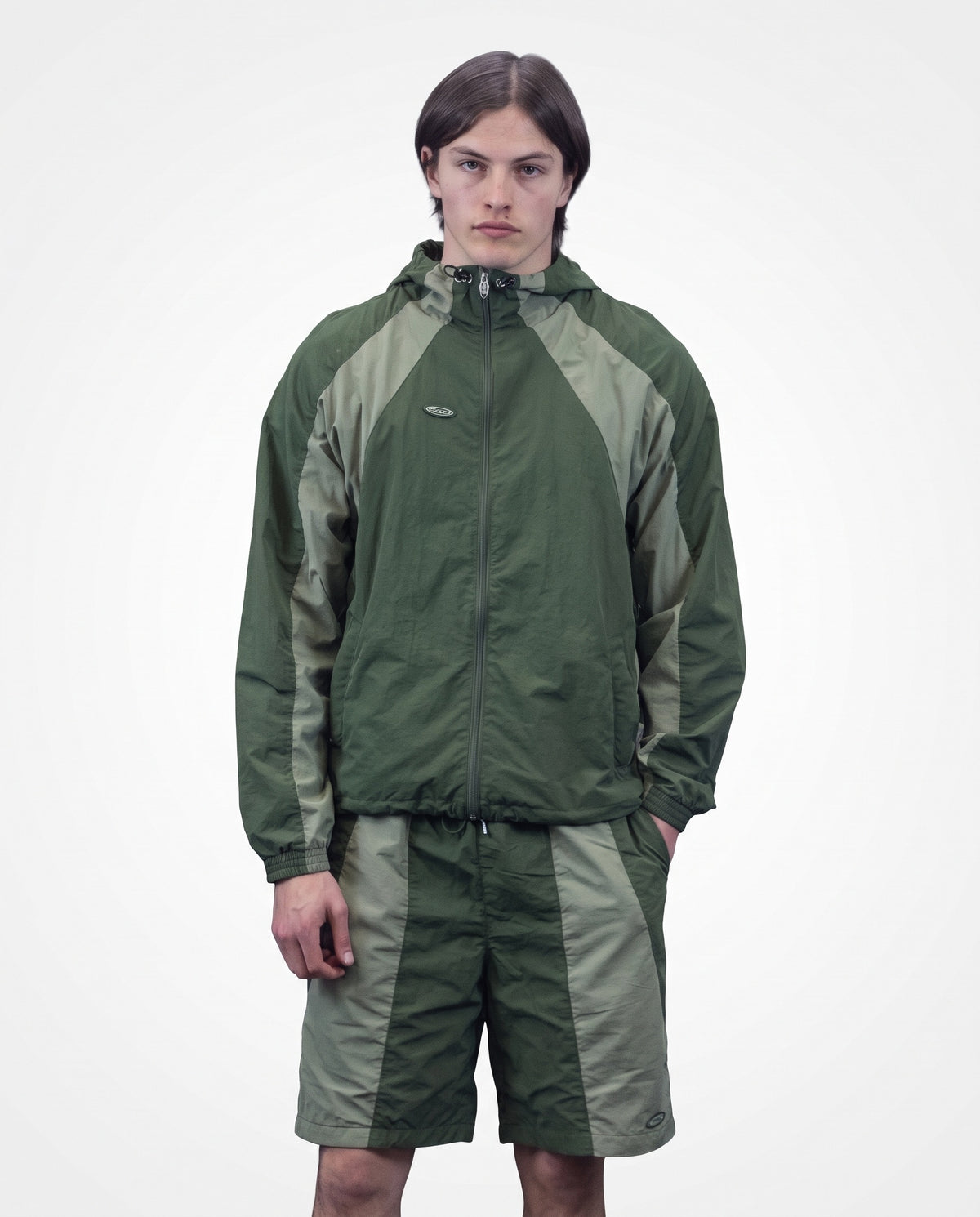 Nylon Jacket – Khaki – DnB Allstars
