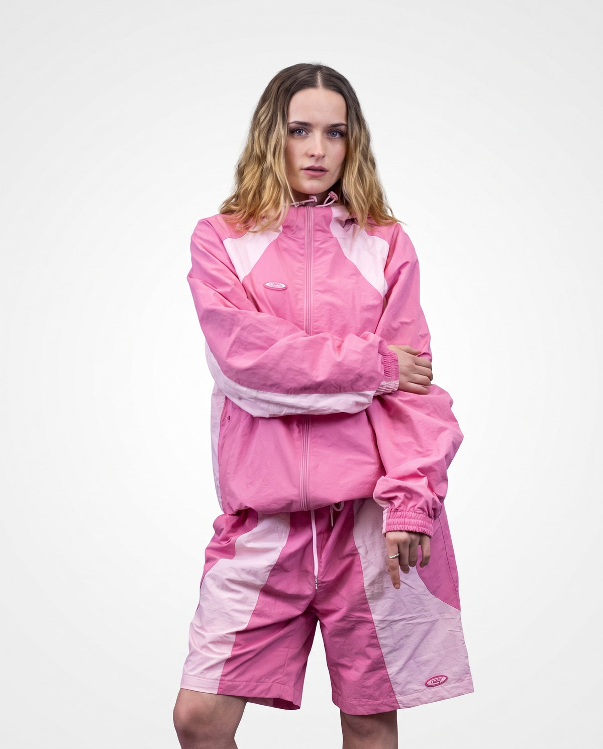 Nylon Jacket – Pink – DnB Allstars