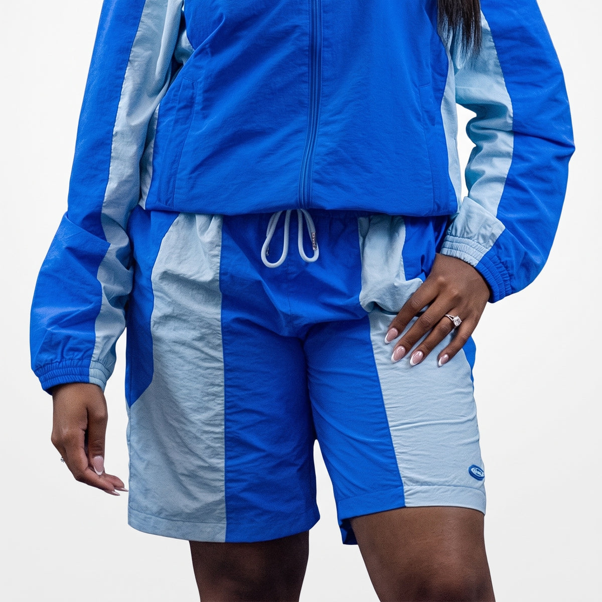 Nylon Shorts – Blue – DnB Allstars