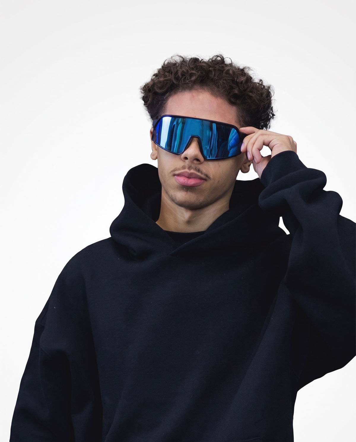 Visor Rave Sunglasses – Chameleon Turquoise – DnB Allstars
