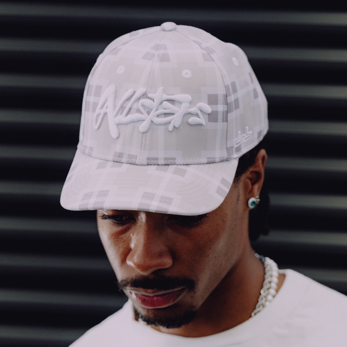 Tartan Cap – Cream