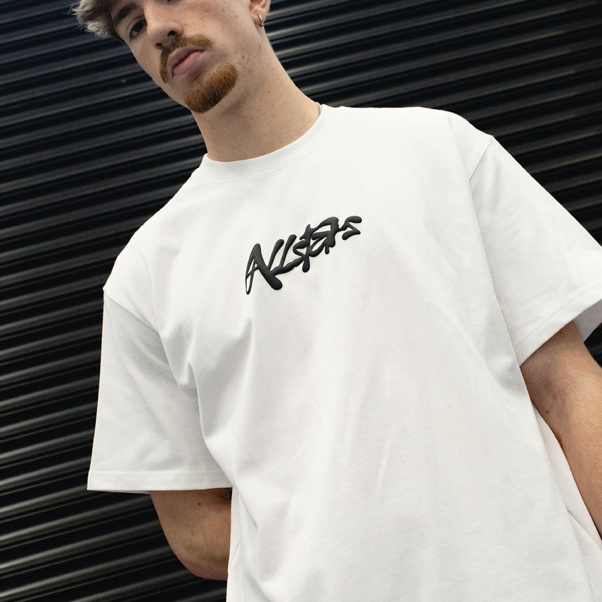Script Logo T-Shirt – White